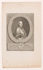 Portret van Maximiliaan Franz
