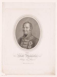 Portret van Maximiliaan I Jozef van Beieren
