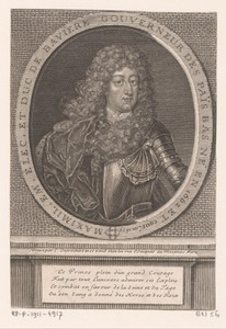 Portret van Maximiliaan II Emanuel van Beieren