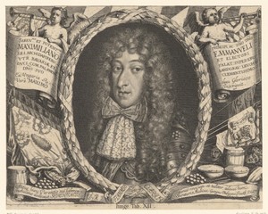 Portret van Maximiliaan II Emanuel van Beieren