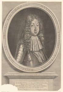 Portret van Maximiliaan II van Beieren