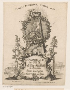 Portret van Maximiliaan III Jozef van Beieren