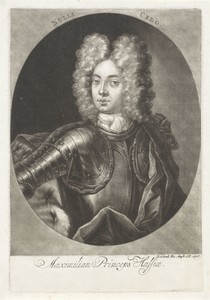 Portret van Maximiliaan van Hessen-Kassel