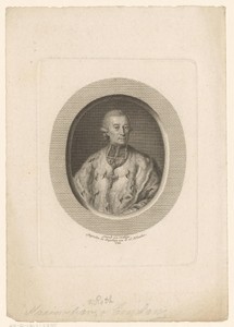 Portret van Maximilian Christoph, bisschop van Konstanz