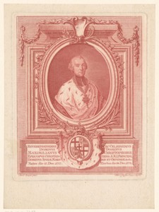 Portret van Maximilian Christoph, bisschop van Konstanz