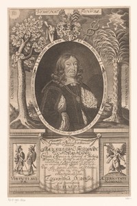Portret van Maximilian Ferdinand Hoë von Hoënegg