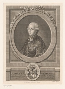 Portret van Maximilian Franz