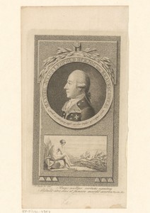 Portret van Maximilian Julius Leopold von Braunschweig-Wolfenbüttel