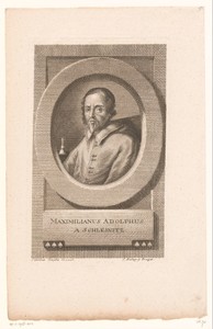 Portret van Maximilian Rudolf Schleinitz