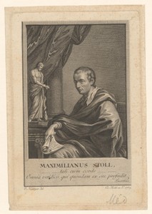 Portret van Maximilian Stoll