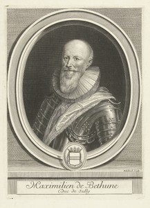 Portret van Maximilien de Béthune