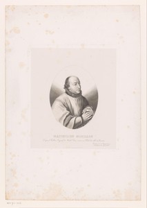 Portret van Maximilien Morillon