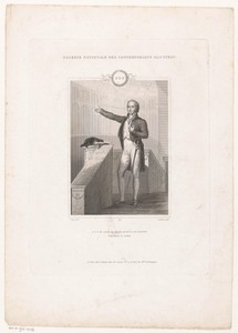 Portret van Maximilien Sébastien Foy