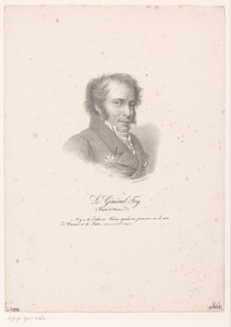Portret van Maximilien Sébastien Foy