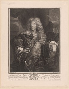 Portret van Maximilien Titon