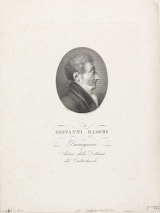 Portret van medicus en vertaler Giovanni Rasori