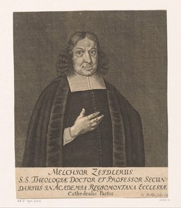 Portret van Melchior Zeidler