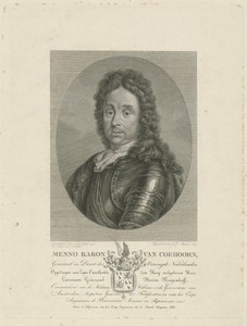 Portret van Menno baron van Coehoorn