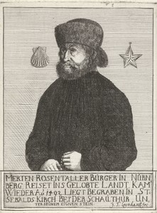 Portret van Merten Rosentaler