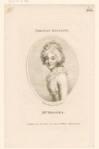 Portret van mevrouw Brooks