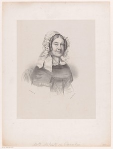 Portret van mevrouw Melvill van Carnbee