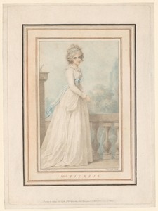 Portret van mevrouw Tickell, Mary of Sarah