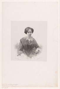 Portret van mevrouw Van Marrelen-Dufour