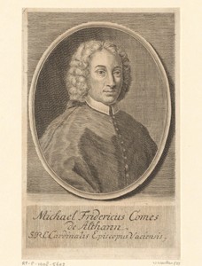 Portret van Michael Friedrich von Althann