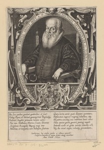 Portret van Michael Geizkofler op 81-jarige leeftijd