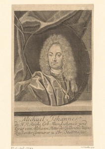 Portret van Michael Johann III von Althann
