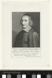 Portret van Michel de Marolles