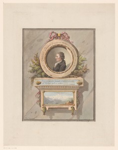 Portret van Michel-Gabriel Paccard