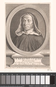 Portret van Michel Le Quien