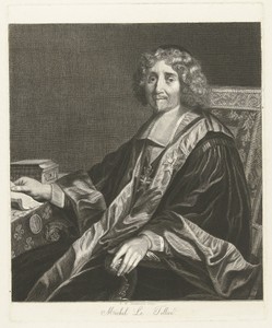 Portret van Michel Le Tellier