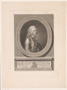 Portret van Michel Philippe Bouvart