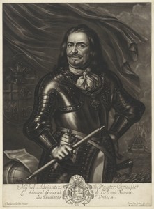 Portret van Michiel Adriaenszoon de Ruyter