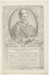 Portret van Miguel Angel Catalani, 69ste Minister Generaal van de franciscaner orde