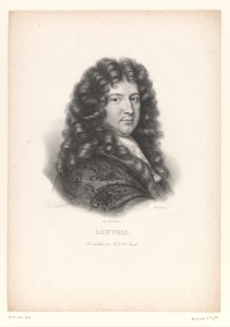 Portret van minister François-Michel Le Tellier de Louvois