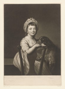 Portret van Miss Beatson