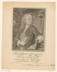 Portret van Moritz Georg (II) Weidmann