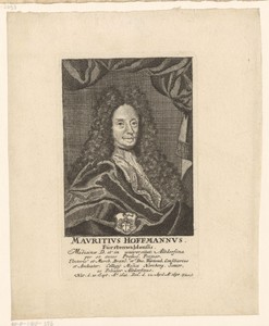 Portret van Moritz Hoffmann