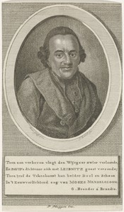 Portret van Moses Mendelssohn