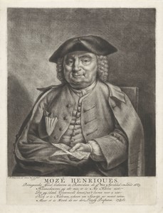 Portret van Mozé Henriquez