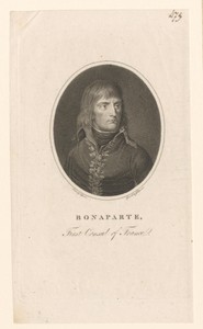 Portret van Napoleon Bonaparte