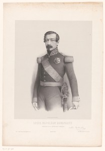 Portret van Napoleon Eugène Lodewijk Bonaparte