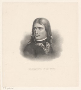 Portret van Napoleon I Bonaparte