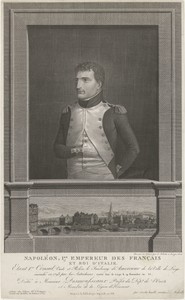 Portret van Napoleon I Bonaparte