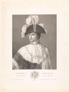 Portret van Napoleon I Bonaparte