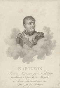 Portret van Napoleon I Bonaparte
