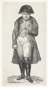 Portret van Napoleon I Bonaparte, keizer der Fransen